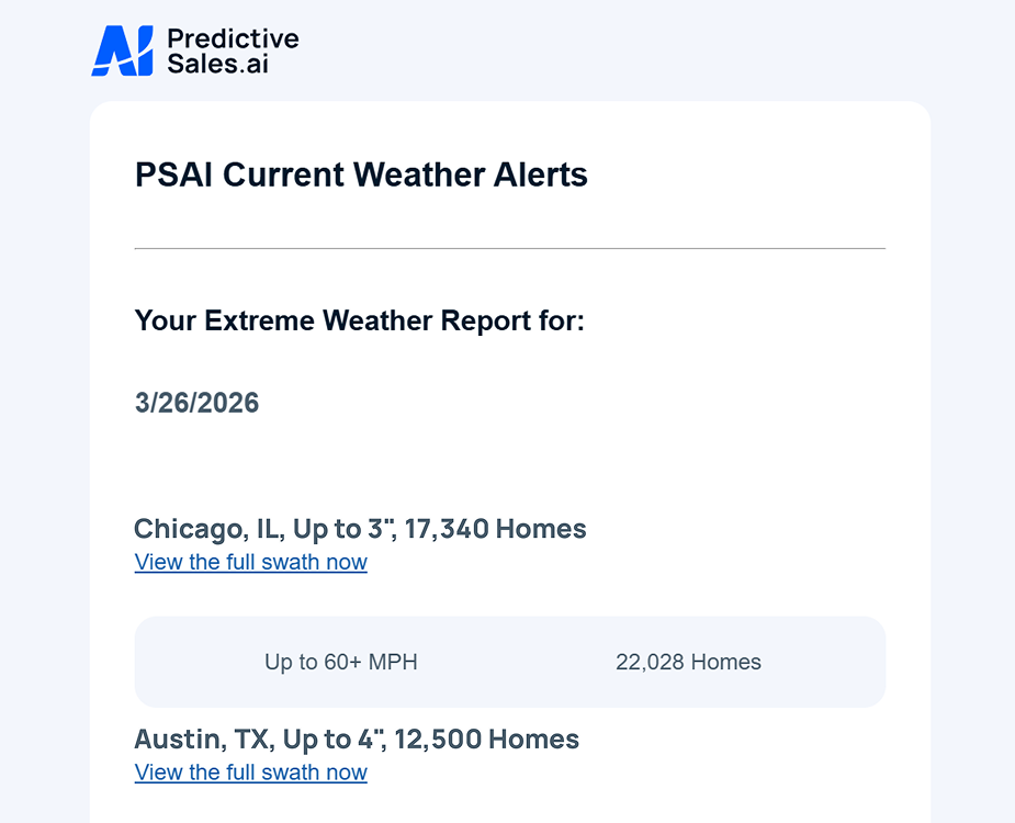 AI roof calculator generating instant estimates from aerial property data and homeowner address